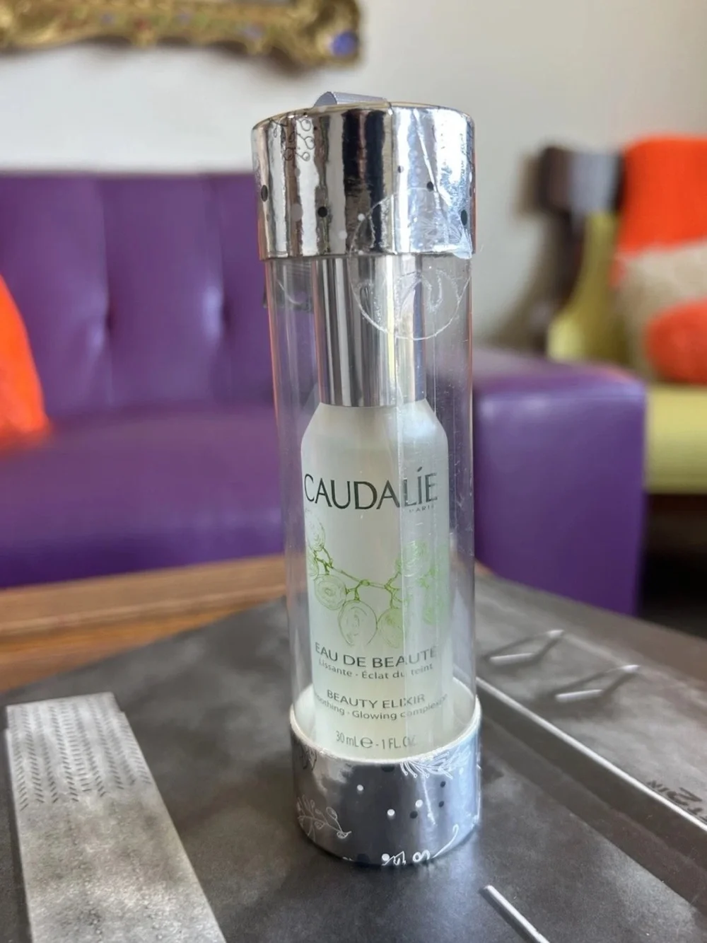 Caudalie Beauty Elixir 30ml Limited Edition Holiday Ornament NIB Sealed France